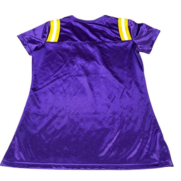 Minnesota Vikings Shirt Womens Medium Purple NFL Team Apparel Football Sports - Picture 2 of 12